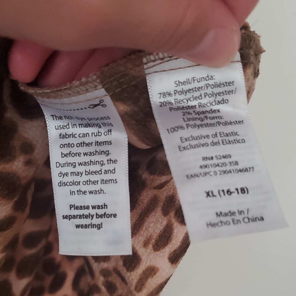 sofia Jeans By Sofia Vergara Brown Leopard Print … - image 6